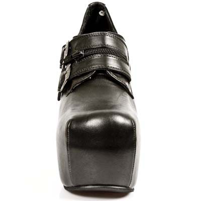  NAPA NEGRA, COVER PLATFORM METAL HEEL New Rock M.45684-S1  3