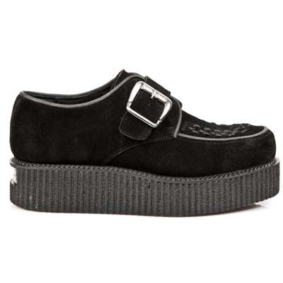  VELOUR NEGRO, RIVETE NEGRO, CREPE NEGRO New Rock M.2402-S1  1