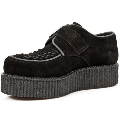  VELOUR NEGRO, RIVETE NEGRO, CREPE NEGRO New Rock M.2402-S1  4