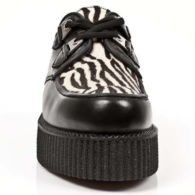 Ботинки NOMADA NEGRO, PELO CEBRA, CREPE NEGRO New Rock M.2411-C2 Изображение 3
