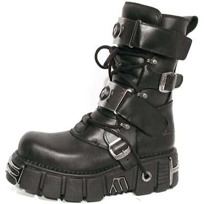  ITALI Y NOMADA NEGRO TOWER NEGRO ACERO C Y O New Rock M.143-C1  1