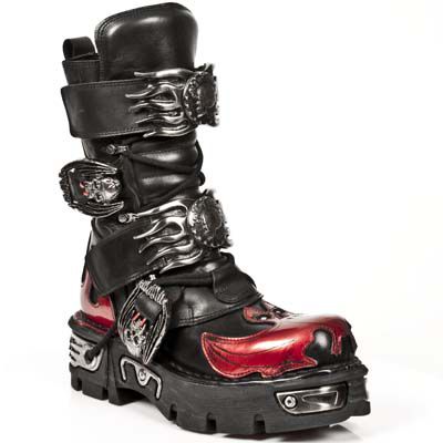  ITALI NEGRO FLORENTIC ROJO REACTOR NEW ORIFICIO New Rock M.145-C1  2