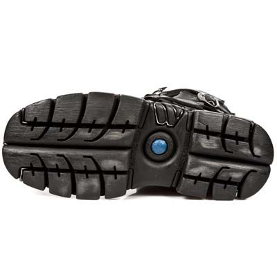  ITALI NEGRO PULIK FUEGO TOWER NEGRO ACERO ORIFICIO New Rock M.149-C1  6