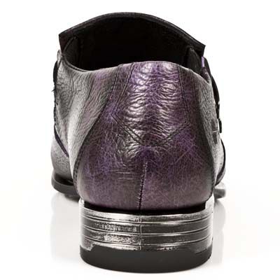  ARCILLA LILA VIP 1 NEGRO SUELA ACERO TACON VIP ACE New Rock M.2246-C3  5