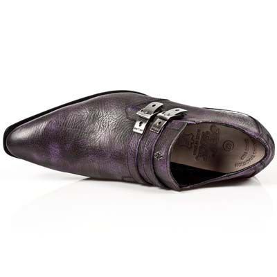  ARCILLA LILA VIP 1 NEGRO SUELA ACERO TACON VIP ACE New Rock M.2246-C3  7