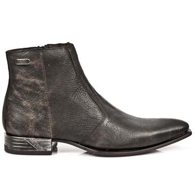  ARCILLA CUERO VIP 1 MARRON SUELA CUERO TACON VIP A New Rock M.2260-C7  1