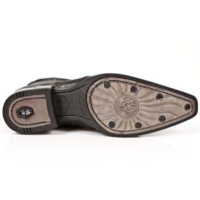  ARCILLA CUERO VIP 1 MARRON SUELA CUERO TACON VIP A New Rock M.2260-C7  6