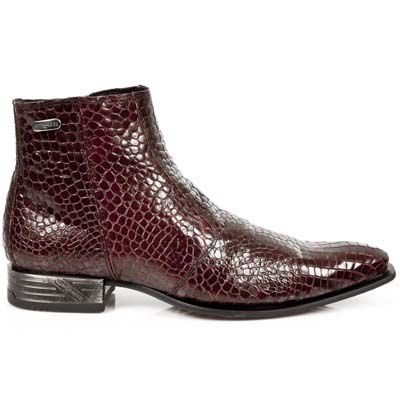  COCO BURDEOS BRILLO, VIP-1 NEGRO TACON ACERO New Rock M.2260-R3  1