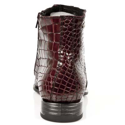  COCO BURDEOS BRILLO, VIP-1 NEGRO TACON ACERO New Rock M.2260-R3  5