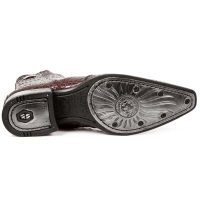  COCO BURDEOS BRILLO, VIP-1 NEGRO TACON ACERO New Rock M.2260-R3  6