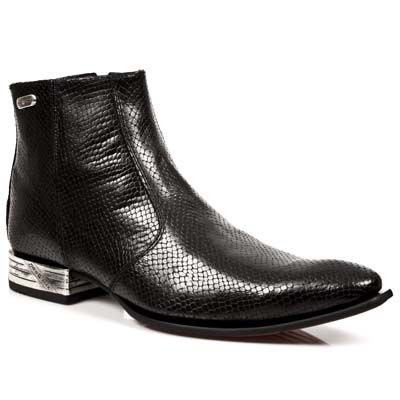  PITON NEGRO, SUELA ROJA GRAB SOL H&#170;202 TACON VIP New Rock M.2260-R8  2
