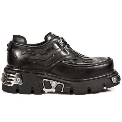  ITALI NEGRO PULIK ACERO REACTOR NEGRO TOBERAS New Rock M.387-C5  1