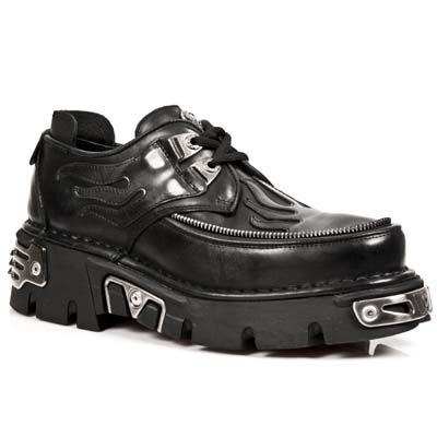  ITALI NEGRO PULIK ACERO REACTOR NEGRO TOBERAS New Rock M.387-C5  2