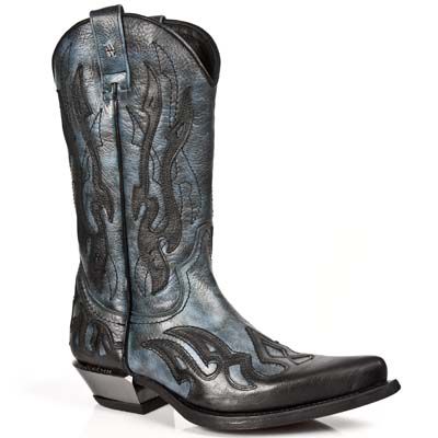  BUFALO NEGRO ARCILLA JEANS WEST NEGRO ACERO T AC New Rock M.7921-C10  2