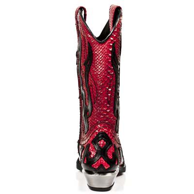  NOMADA NEGRO, PITON ROJO, WEST NEGRO-ACERO T.ACERO New Rock M.7921-C5  5