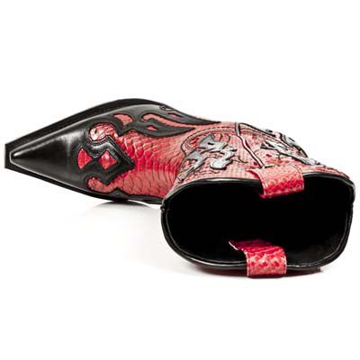  NOMADA NEGRO, PITON ROJO, WEST NEGRO-ACERO T.ACERO New Rock M.7921-C5  7