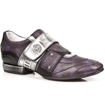  ARCILLA LILA BOX PLANE ITALI NEGRO TPU NEGRO SNOB New Rock M.8401-C2  2
