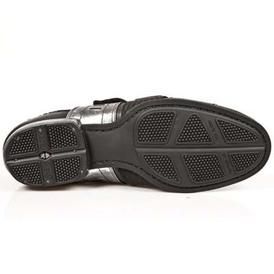  ARCILLA CUERO BOX PLANE ITALI NEGRO TPU NEG SNOB T New Rock M.8401-C4  6