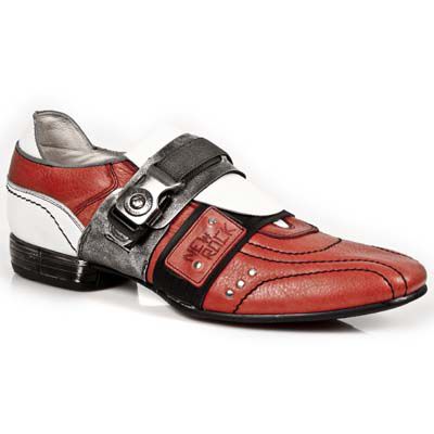  NOMADA ROJO, BOX PLANE, NAPA BLANC. TPU NEGRO T.AC New Rock M.8406-R5  2