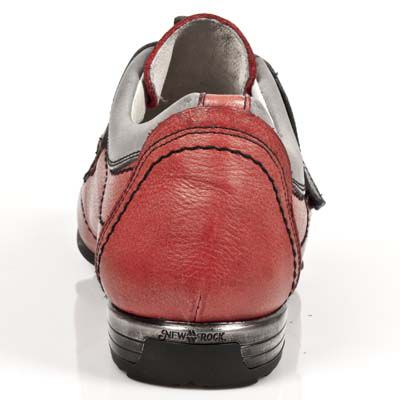  GALIA ROJO GALIA PERLA TPU NEGRO SNOB TACON ACERO New Rock M.8407-C2  5