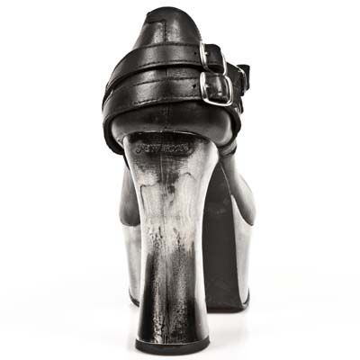 Туфли ITALI NEGRO PL DARK METAL ACERO NEGRO T ACERO NE New Rock M.DK002-C10 Изображение 5