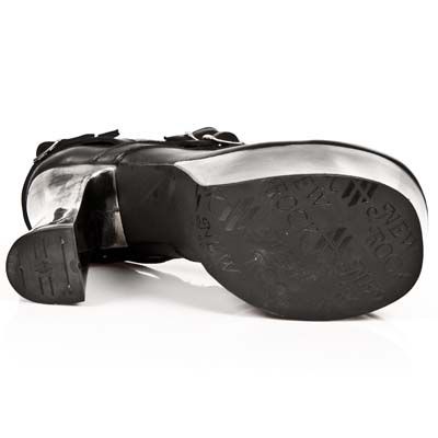 Туфли ITALI NEGRO PL DARK METAL ACERO NEGRO T ACERO NE New Rock M.DK002-C10 Изображение 6