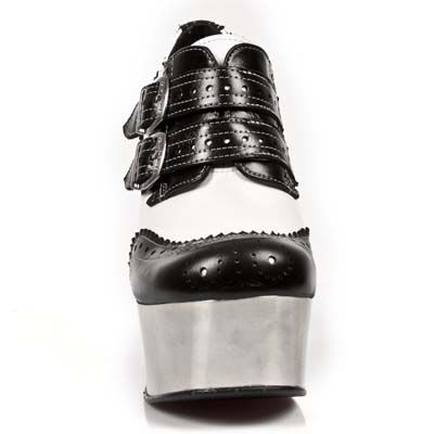  NOMADA NEGRO NAPA BLANCA PL DARK METAL ACERO T A New Rock M.DK020-C10  3
