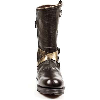 Сапоги BUFALO MARRON PULIK ORO MOTOROCK MARRON TACON ORO New Rock M.MR003-C2 Изображение 3