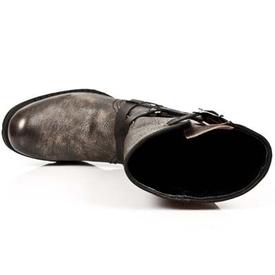  ARCILLA CUERO ITALI NEGRO MOTOROCK NEGRO T ACERO New Rock M.MR003-C3  7