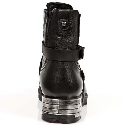  BUFALO E ITALI NEGRO, MOTOROCK NEGRO TACON ACERO New Rock M.MR006-C1  5