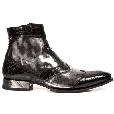  FIRENZE NEGRO CHAROL BOX PLAMANE VIP 1 NEGRO SUEL New Rock M.NW111-C1  1