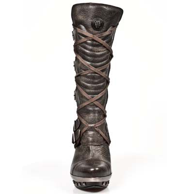  ARCILLA CUERO PLAT COBRE PUNK PIRAMID T RECICLE New Rock M.PUNK001-C4  3