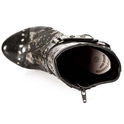  NOMADA NEGRO ANTE NEGRO TEJUS ORO PLATAF ORO PU New Rock M.PUNK003-C2  7