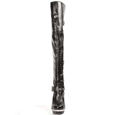  NAPA NEGRA NAPA ELASTICA NEGRA PLAT ACERO PUNK New Rock M.PUNK009-C1  3