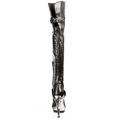  NAPA NEGRA NAPA ELASTICA NEGRA PLAT ACERO PUNK New Rock M.PUNK009-C1  5