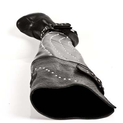 BUFALO NEGRO NAPA ELASTICA NEGRA PL ACERO PUNK New Rock M.PUNK009-C2  7