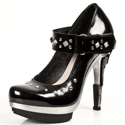  CHAROL STUCO NEGRO PLAT ACERO PUNK LISO T RECIC New Rock M.PUNK010-C1  2