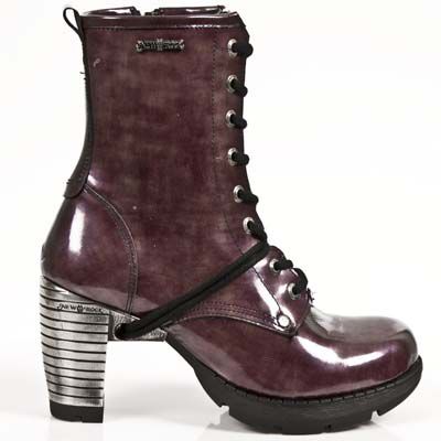  CHAROL STUCO LILA, TRAIL NEGRO TACON ACERO New Rock M.TR001-R2  1