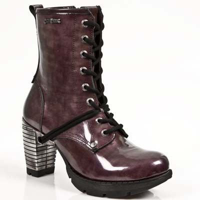  CHAROL STUCO LILA, TRAIL NEGRO TACON ACERO New Rock M.TR001-R2  2