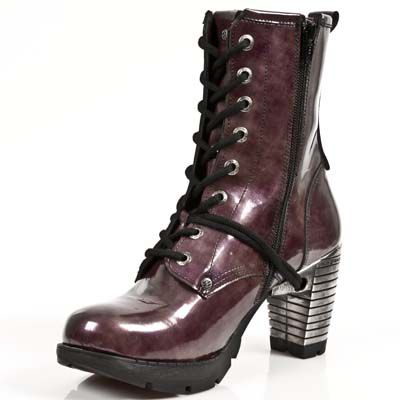  CHAROL STUCO LILA, TRAIL NEGRO TACON ACERO New Rock M.TR001-R2  4