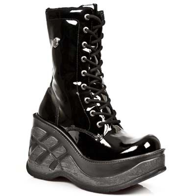  CHAROL NEGRO LISO, CUNA SPORT NEGRO New Rock M.9841-C1  2