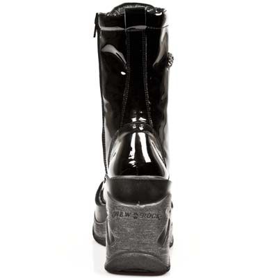 CHAROL NEGRO LISO, CUNA SPORT NEGRO New Rock M.9841-C1  5
