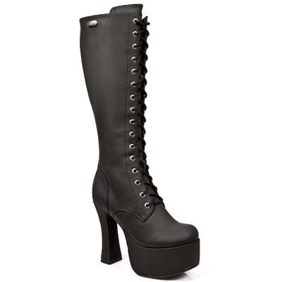  MATE NEGRO PLATAFORMA DARK New Rock M.DK005-C1  2