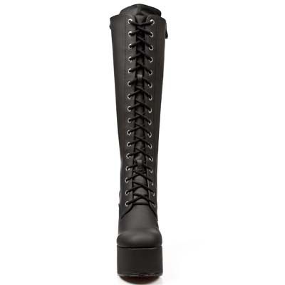  MATE NEGRO PLATAFORMA DARK New Rock M.DK005-C1  3