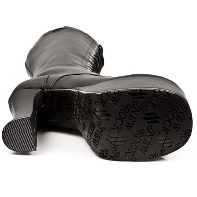  MATE NEGRO PLATAFORMA DARK New Rock M.DK005-C1  6