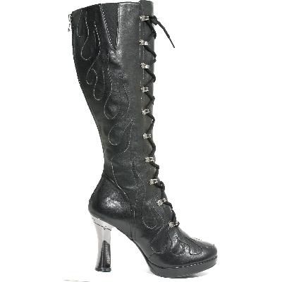  BOX NEGRO, PLATAFORMA TACON GOTH ACERO New Rock M.5809-S2  1
