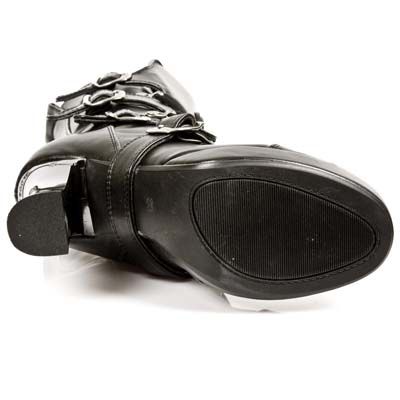  BOX NEGRO, PLATAFORMA TACON GOTH ACERO New Rock M.5815-S1  6