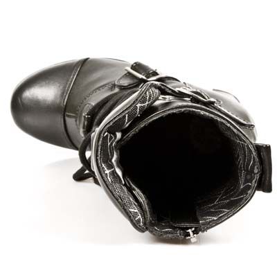  BOX NEGRO, PLATAFORMA TACON GOTH ACERO New Rock M.5815-S1  7