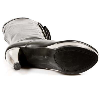  BOX NEGRO, PLATAFORMA TACON ROCK ACERO New Rock M.5008-S1  6