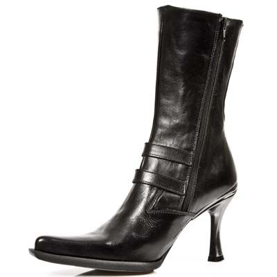  NOMADA NEGRO, MALICIA 2 GOMA NEGRA TACON CARIBE ACERO New Rock M.9037-S1  4